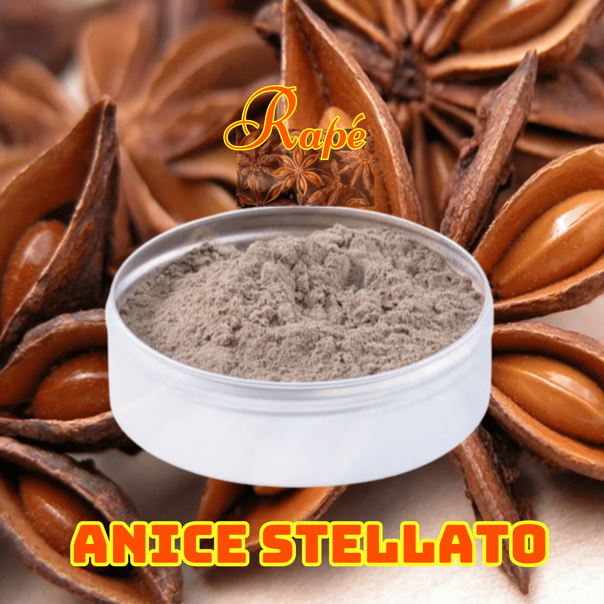 Rapé Anice Stellato - Bronco-Antiseptico Entspannend Diuretico