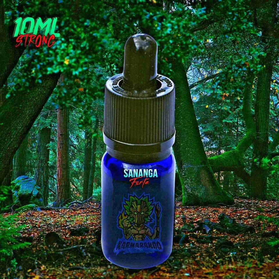 Sanango brunfelsia grandiflora  disponibile da 5 ml, 10 ml e 15 ml: sananga, visione e precauzioni